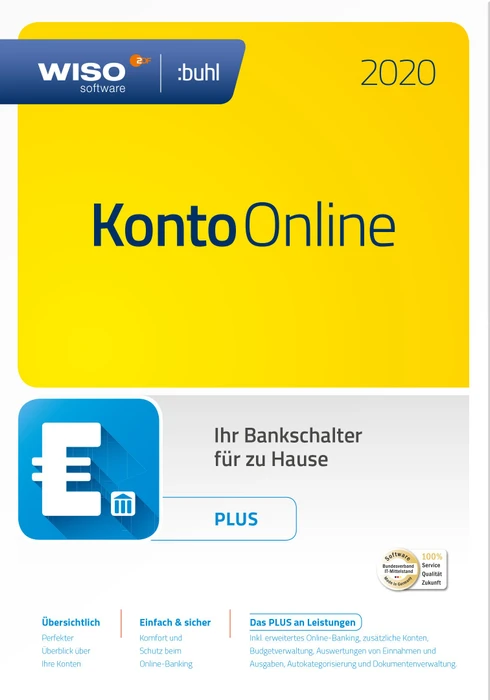 Buhl Data WISO Konto Online Plus 2020 (deutsch) (PC)