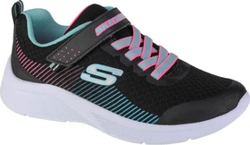 Skechers Microspec Advance schwarz/blau (Junior)