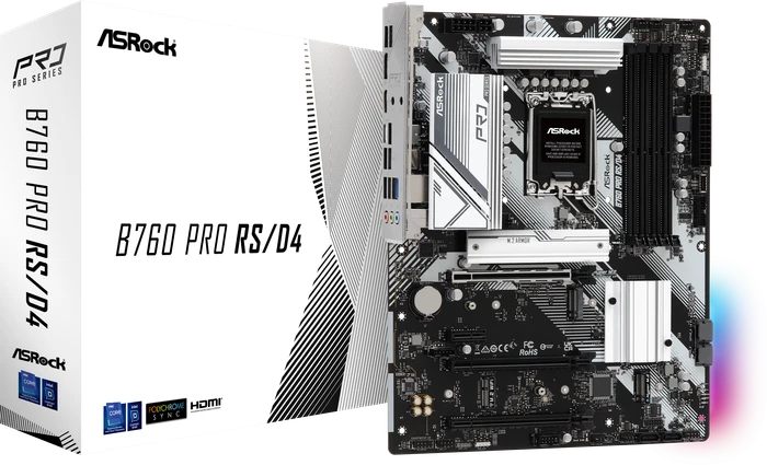 ASRock B760 Pro RS/D4 (Intel 1700)