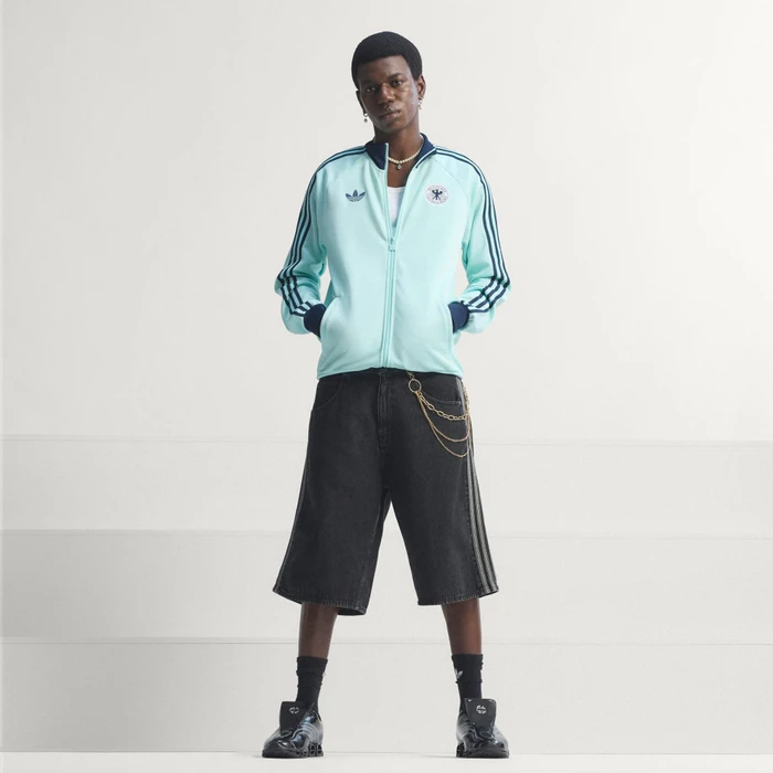 adidas FIFA WM 2026 Deutschland Originals Jacke langarm semi flash aqua (Herren)