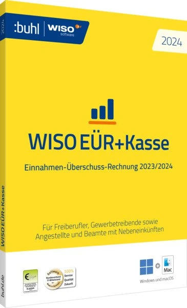 Buhl Data WISO EÜR & Kasse 2024 (deutsch) (PC/MAC)