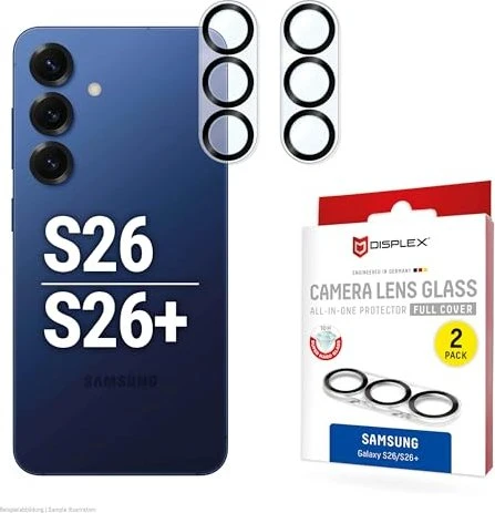 Displex Camera Lens Glass All-in-one für Samsung Galaxy S26/S26+