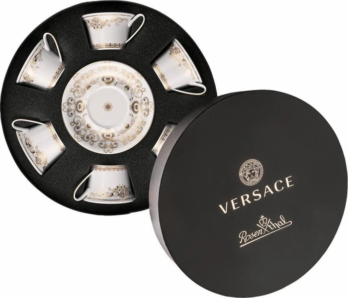 Rosenthal Versace Medusa Gala Gold Teetassen-Set 220ml, 6-tlg.