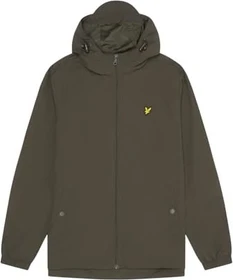 Lyle & Scott Zip Through Hooded Jacke oliv (Herren)