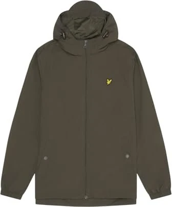 Lyle & Scott Zip Through Hooded Jacke oliv (Herren)