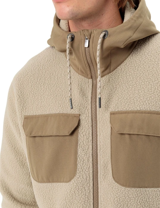 Vaude Manukau III Fleece Jacke linen (Herren)
