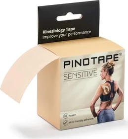 Pinotape Sport Kinesiology Tape Sensitiv Rolle 5cm x 5m light beige