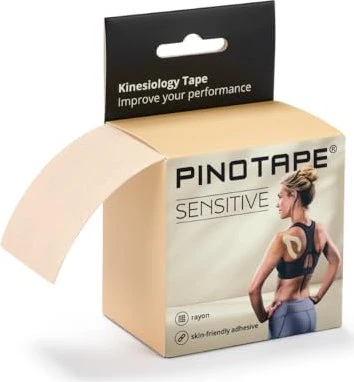 Pinotape Kinesiology Tape Sensitiv Rolle 5cm x 5m