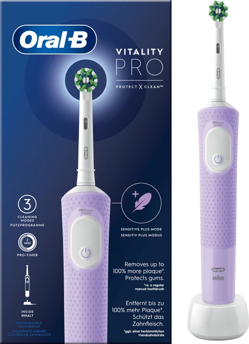 Oral-B Vitality Pro D103 lilac mist + 2 Aufsteckbürsten