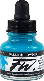 Daler Rowney FW Acrylic Ink turquoise, 29.5ml