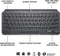 Logitech MX Keys Mini, LEDs weiß, Logi Bolt, Graphite, schwarz, USB/Bluetooth, US Vorschaubild