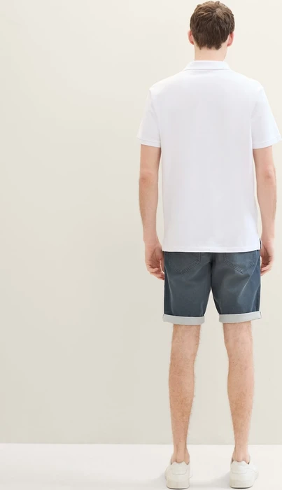 Tom Tailor Josh Jeansshorts Jeans dark stone blue grey denim (Herren)