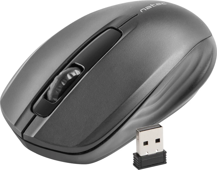 Natec Jay Wireless Mouse schwarz, USB