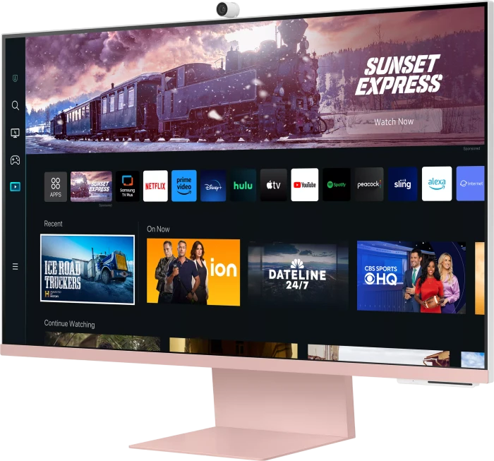 Samsung Smart Monitor M8 M80C Sunset Pink, 27"