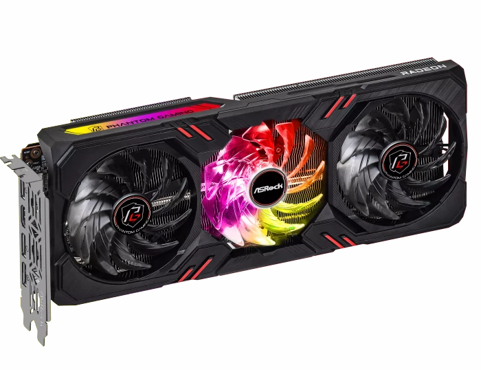 ASRock Radeon RX 7600 Phantom Gaming 8GB OC, RX7600 PG 8GO, 8GB GDDR6, HDMI, 3x DP