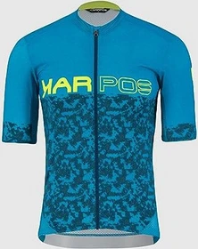 Karpos Jump Trikot kurzarm enemal blue/reflective pond/yellow fluo (Herren)