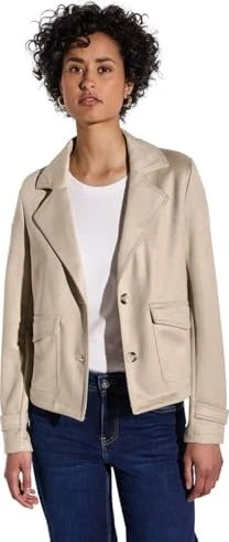 Street One Velours Jacke barley beige (Damen)
