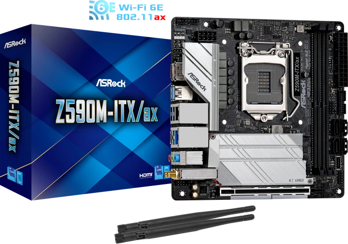 ASRock Z590M-ITX/ax (Intel 1200)