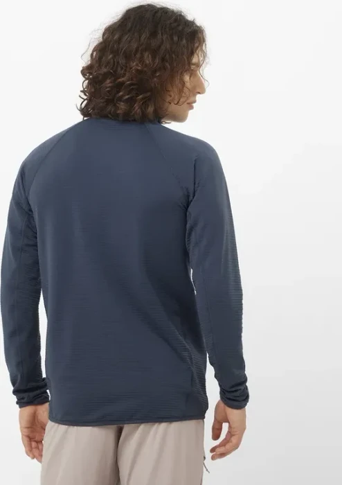 Salomon Essential Lightwarm Jacke blue nights (Herren)