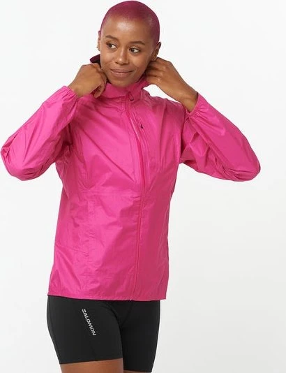 Salomon Bonatti Waterproof Funktionsjacke beetroot purple (Damen)