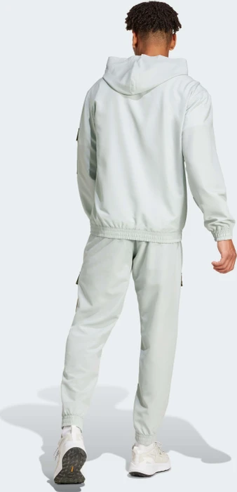adidas Sportswear Woven Cargo Trainingsanzug wonder silver (Herren)