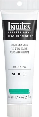 Liquitex Professional Heavy Body Acrylic bright aqua green, 138ml