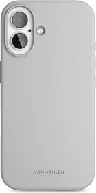 Vonmählen Soft Silicone Case für Apple iPhone 16 Plus Light Gray