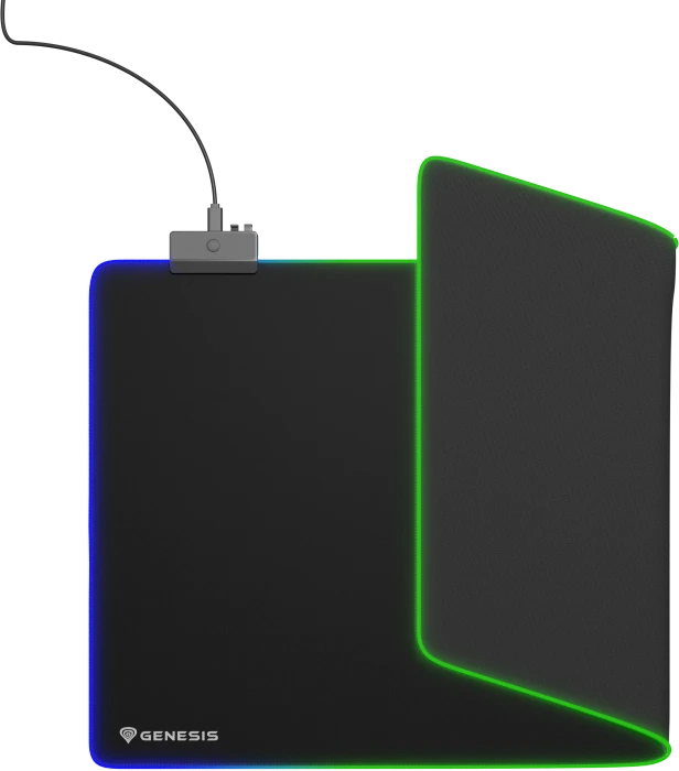 Genesis Boron 500 XXL RGB Gaming Mousepad, 800x400mm, schwarz