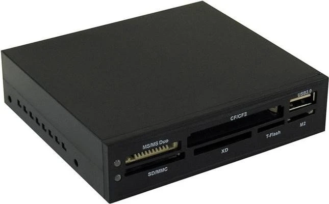 LC-Power Multi-Slot-Cardreader, USB 2.0 9-Pin Stecksockel [Stecker]