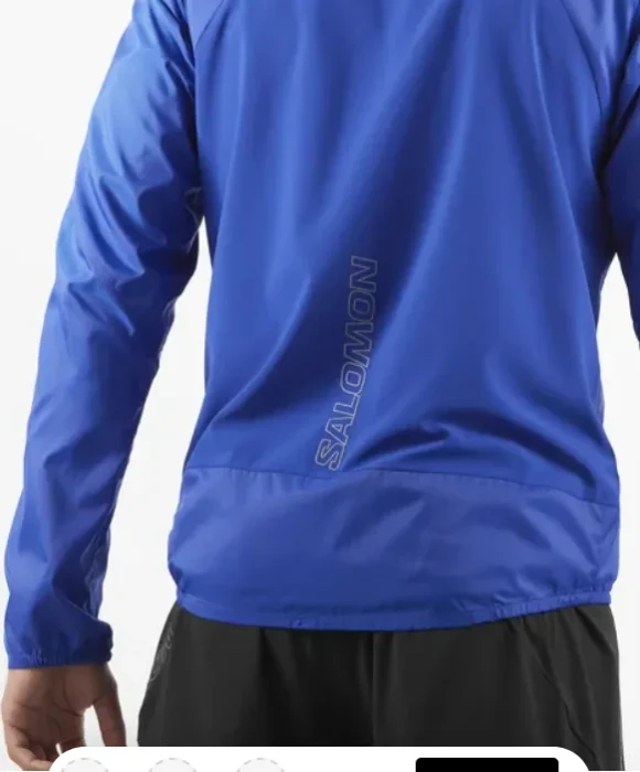 Salomon Bonatti Cross Wind Funktionsjacke surf the web (Herren)