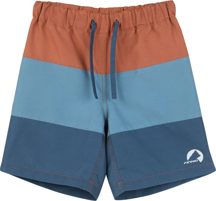 Finkid Uimari Eko Badeshorts rust/denim (Junior)