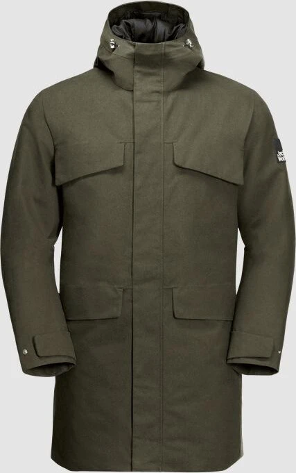 Jack Wolfskin Nature Woods Funktionsmantel bonsai green (Herren)
