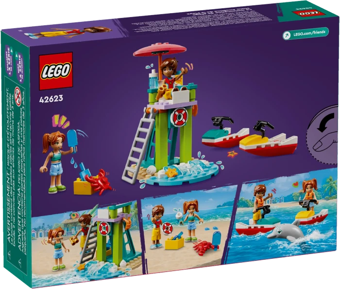 LEGO Friends - Rettungsschwimmer Aussichtsturm mit Jetskis
