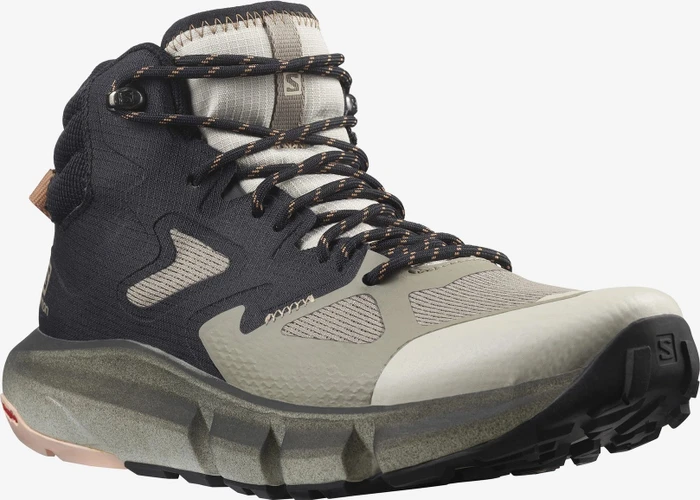 Salomon Predict Hike Mid GTX vintage khaki/black/mocha mousse (Damen)