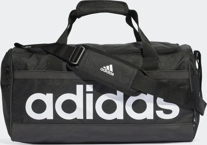 adidas Essentials Linear Duffelbag 39 Sporttasche schwarz/weiß