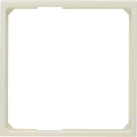 Berker Adapterring für Zentralstück 50x50mm, weiß glänzend