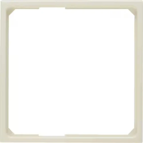 Berker Adapterring für Zentralstück 50x50mm, weiß glänzend