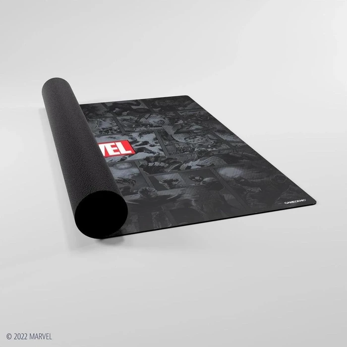Gamegenic Marvel Champions Prime Game Mat XL marvel art black