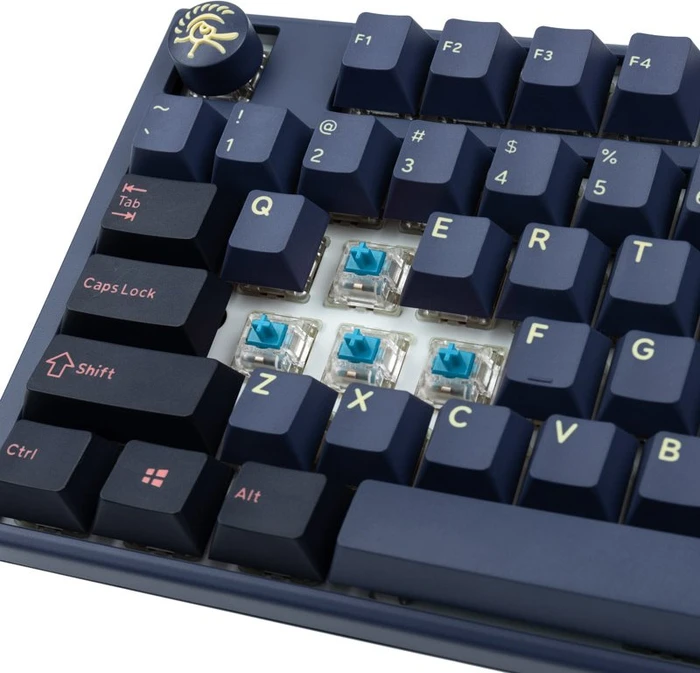 Ducky One 3 Cosmic Blue PBT, LEDs RGB, MX RGB BLUE, USB, US
