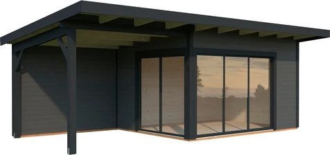 Palmako Andrea 11.2m²+7.9m² Slide Plus Gartenhaus