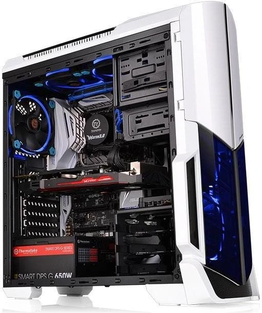 Thermaltake Versa N21 Snow weiß, Acrylfenster