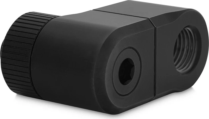 EK Water Blocks Quantum Line EK-Quantum Torque Rotary Offset 28, G1/4", 28mm Versatz, schwarz