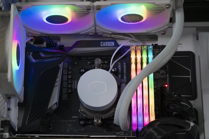 Cooler Master MasterLiquid ML240L ARGB V2 White Edition, weiß