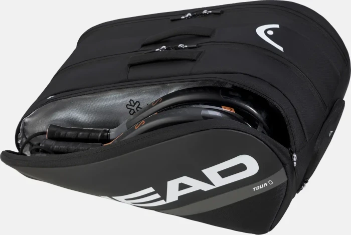Head Tour Padel L Tennistasche schwarz/weiß