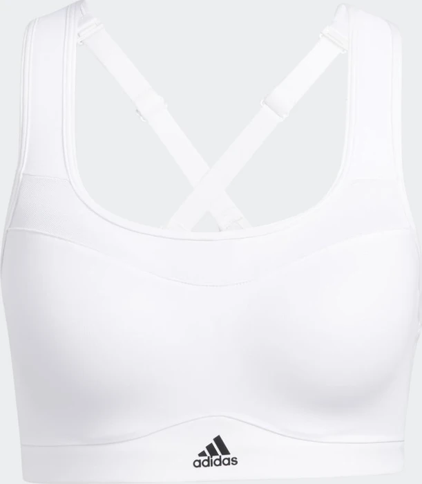 adidas TLRD Impact Training High-Support Sport-BH weiß/schwarz (Damen)