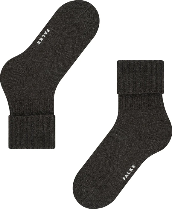 Falke Striggings Rib Socken anthra.mel (Damen)
