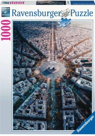 Ravensburger Puzzle Paris von oben gesehen