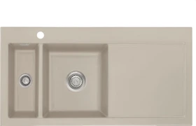 systemceram Mera 100 Einbau Becken links fango