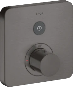 Hansgrohe ShowerSelect Thermostat Unterputz softsquare 1 Verbraucher brushed black chrome
