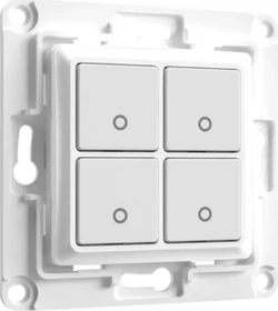 Shelly Wall Switch 4-fach weiß, Unterputz, Wandschalter